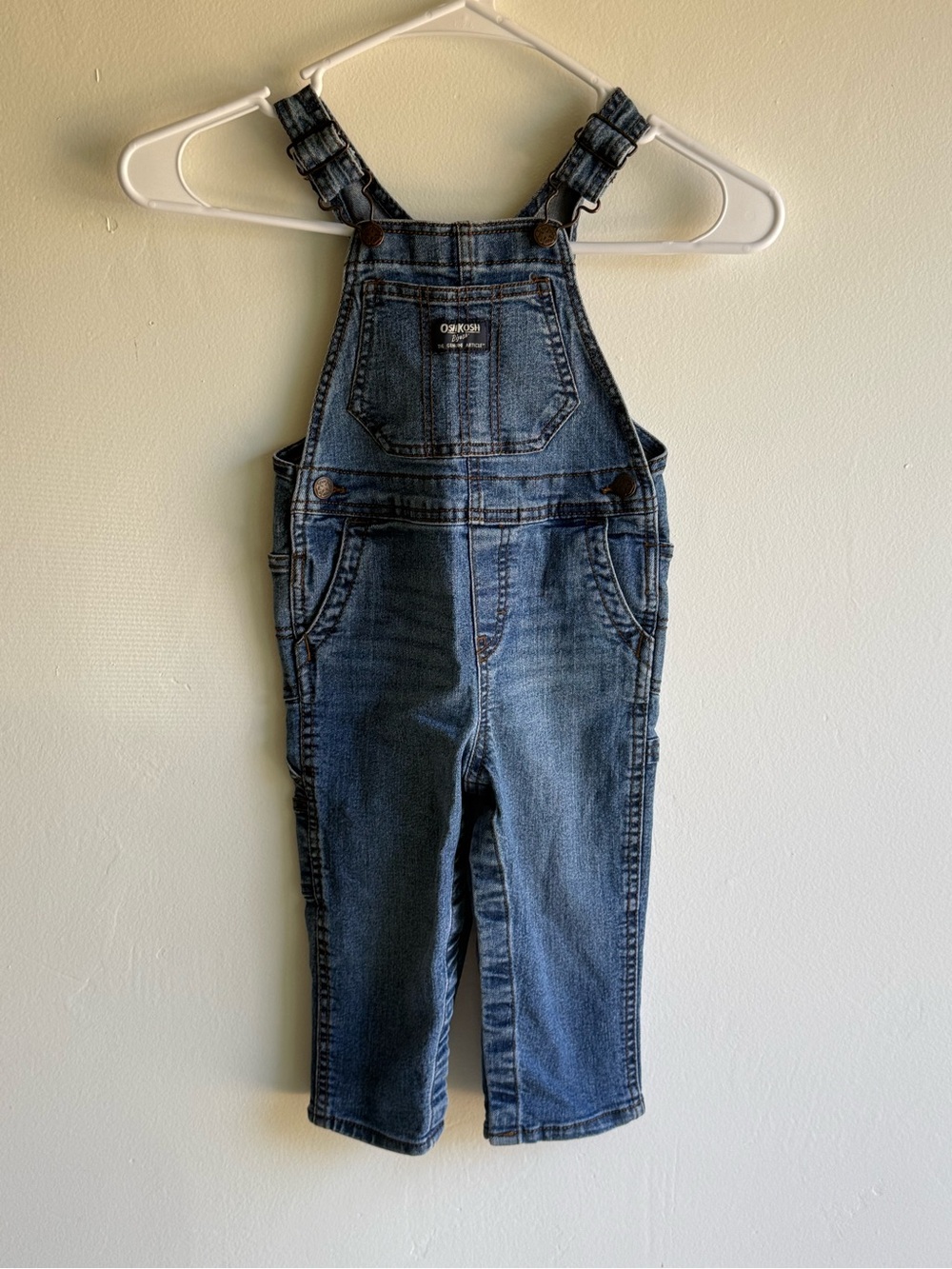 Oshkosh B’gosh Toddler 24 Month Denim Overalls